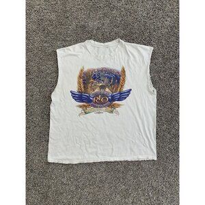 Vintage 1998 REO Speedwagon Golden Country Shirt Sz L 90s Double Sided Band
